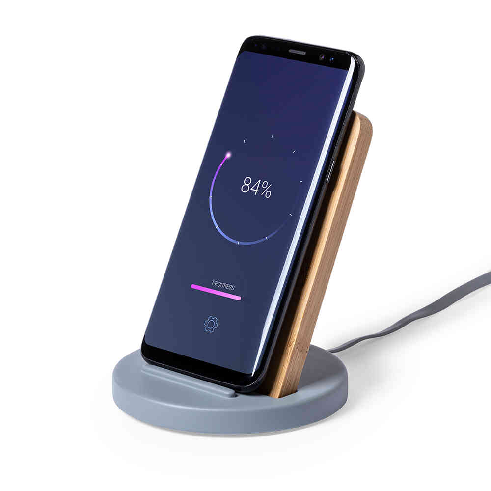 Chargeur en bambou et ciment de calcaire